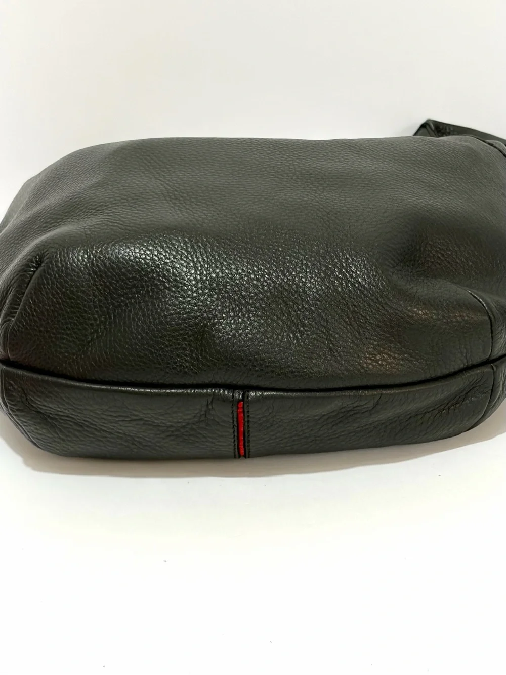 Hammitt Tom Large Leather Hobo In Black/Gunmetal/ OG RetiredEdition/Snap Closure